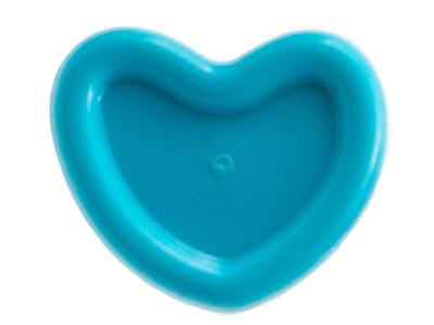 Minifigure, Utensil Trolls Heart with Pin, 65468g Medium Azure U