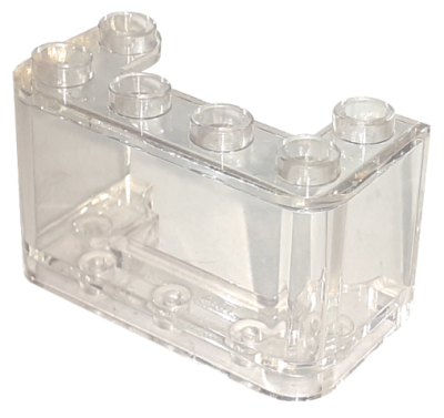 Windscreen 2 x 4 x 2 Vertical, 4594 Trans-Clear N