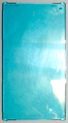 Glass for Window 1 x 4 x 6, 57895 Trans-Light Blue U