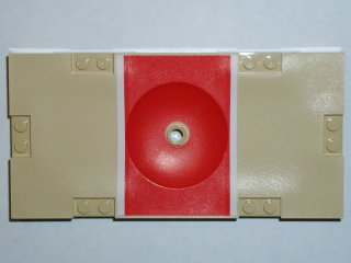 Sports Field Section 8 x 16 with Basketball Lane Pattern, 30489pb01 Tan U