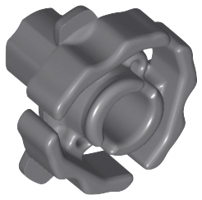 Technic, Clutch Connector Male / Inside, 46835 Dark Bluish Gray N