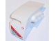 Technic, Panel Car Mudguard Right with Light Bluish Gray and Red Stripes Pattern (Sticker) - Set 31313, 61070pb011  