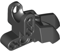 Hero Factory Foot with Three Short Claws and Ball Joint Socket, 15976 Black U