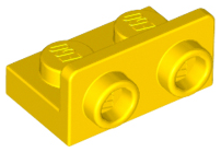 Деталь Lego Скоба Bracket 1 x 2 - 1 x 2 Inverted 99780 Yellow N