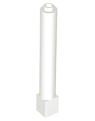 Деталь LEGO Саппорт Lego Support 1 x 1 x 6 Solid Pillar 43888 White U