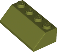 Slope 45 2 x 4, 3037 Olive Green N