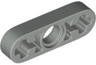 Technic, Liftarm Thin 1 x 3 - Axle Holes, 6632 Light Gray U