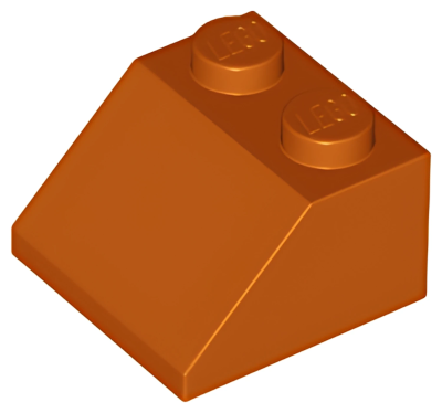 Деталь LEGO Lego Slope 45 2 x 2 3039 (6227, 35277, 63341) Dark Orange U