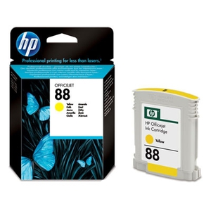 Картридж HP 88 Yellow желтый оригинальный C9388AE OfficeJet Pro K550, K8600, K5400, L7480, L7590, L7680, L7780