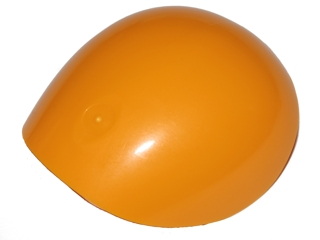 Large Figure Armor, Round, Smooth 21560 Bright Light Orange U