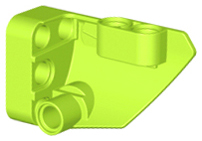 Technic, Panel Fairing # 1 Small Smooth Short, Side A, 87080 Lime N
