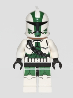 Минифигурка Lego Star Wars Clone Trooper Commander Gree, 41st Elite Corps (Phase 1) - Large Eyes sw0380