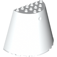 Cone Half 10 x 5 x 6, 29096 White N