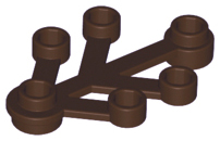 Plant Leaves 4 x 3, 2423 Dark Brown U