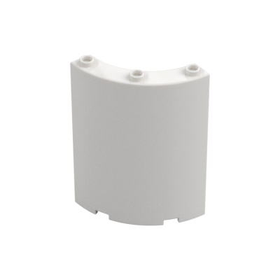 Цилиндер Lego Cylinder Quarter 4 x 4 x 6 30562 (46361, 35276) White N