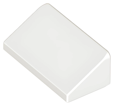 Деталь LEGO Slope 30 1 x 2 x 2/3 85984 (83473) White N