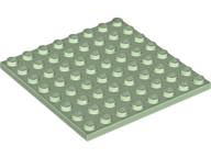 Plate 8 x 8, 41539 Sand Green U