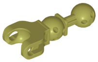 Hero Factory Arm / Leg with Ball Joint on Axle and Ball Socket 90609 Olive Green U