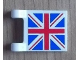 Flag 2 x 2 Square with United Kingdom Flag (Union Jack) Pattern on Both Sides (Stickers) - Set 8639, 2335pb093