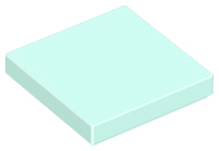 Tile 2 x 2, 3068 Light Aqua U