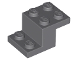 Bracket 3 x 2 x 1 1/3 with Bottom Stud Holder, 73562