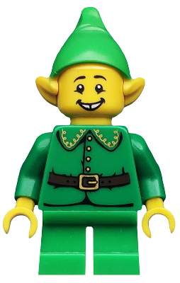 Минифигурка LEGO  Holiday Elf, Series 11 col169