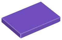 Tile 2 x 3, 26603 Dark Purple U