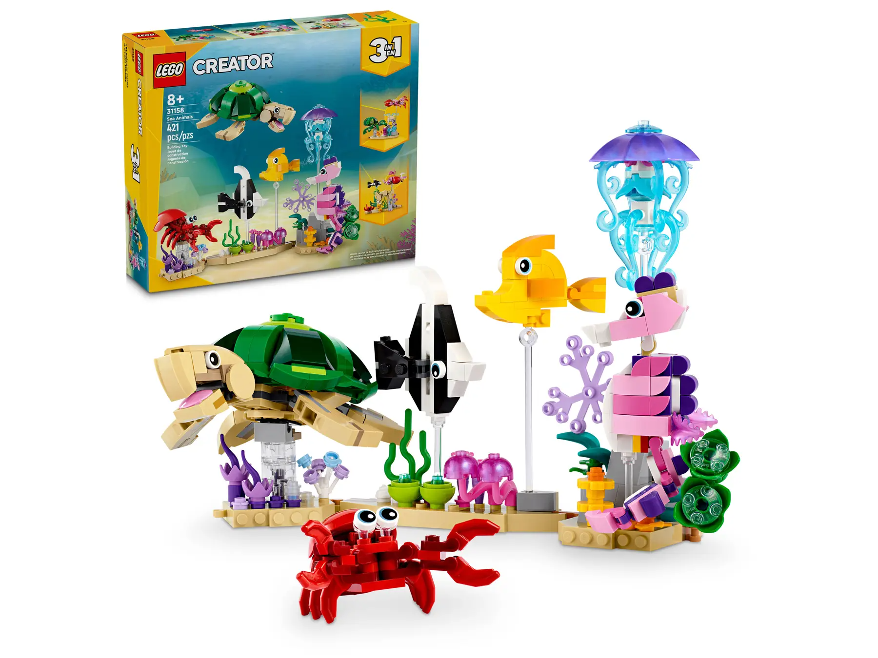 Конструктор LEGO Creator 31158 Морские животные в магазине Shop-device