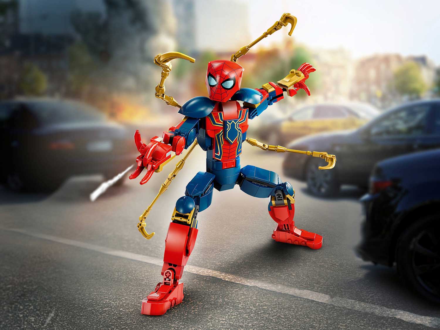 Конструктор LEGO Super Heroes 76298 Железный Человек-паук в магазине  Shop-device