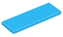 Tile 2 x 6, 69729 Dark Azure N