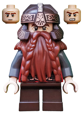 Минифигурка Lego Gimli - Eyelids  lor013 U