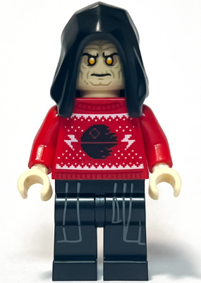 Минифигурка Lego Emperor Palpatine - Holiday Sweater sw1297