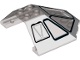 Windscreen 6 x 6 x 2 Canopy with Five Windows and Two Hatches Pattern, 87606pb05  