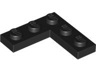 Plate 3 x 3 Corner, 77844 Black N