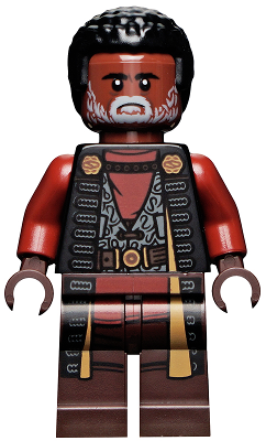 Минифигурка Lego Greef Karga - Black Magistrate Robe and Gray Beard sw1156