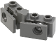 Technic, Brick 1 x 2 - 1 x 2 Angled with Bumper Holder, Open Front, 2991b  