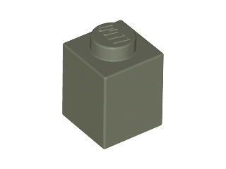 Brick 1 x 1, 3005 Dark Gray U