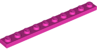 Plate 1 x 10, 4477 Dark Pink U