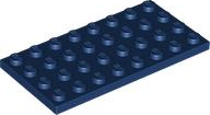 Plate 4 x 8, 3035 Dark Blue U