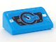 Slope 30 1 x 2 x 2/3 with Dark Azure Speedometer on Trapezoid Panel Pattern (Sticker) - Set 70639, 85984pb254  