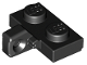 Hinge Plate 1 x 2 Locking with 1 Finger on Side with Bottom Groove, 44567a