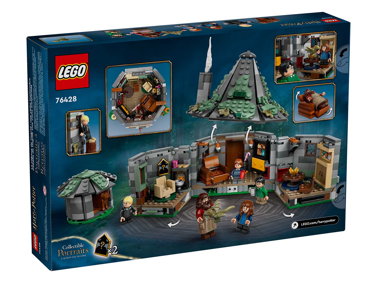 Конструктор LEGO Harry Potter 76428 Хижина Хагрида: неожиданный визит