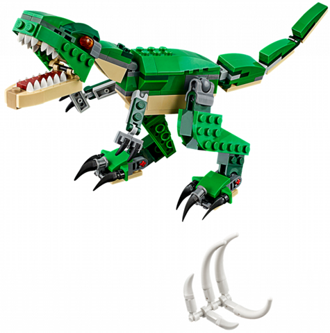Конструктор LEGO Creator 31058 Могучие динозавры Used