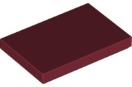 Tile 2 x 3, 26603 Dark Red N