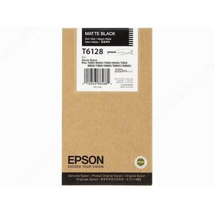 Картридж Epson T6128 Matte Black черный C13T612800 оригинальный