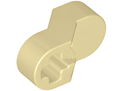 Деталь LEGO Technic Engine Crankshaft Center 2854,10721, 65126 Tan N