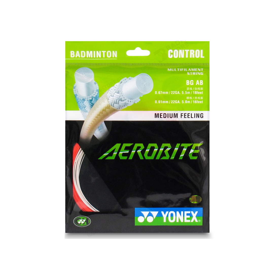 Струна для бадминтона Yonex Aerobite Boost 10 м White/Red в магазине  Shop-device