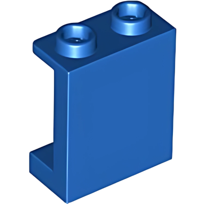 Деталь LEGO  Lego Panel 1 x 2 x 2 with Side Supports - Hollow Studs 87552 (35378, 94638) Blue U