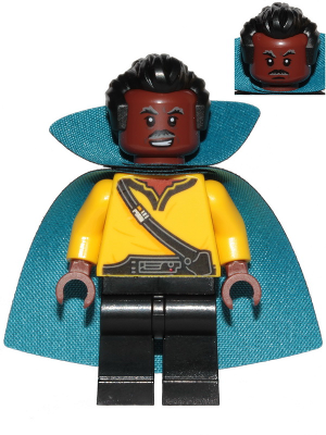 Минифигурка Lego Lando Calrissian, Old (Cape with Collar) sw1067