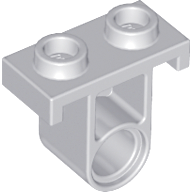 Technic, Pin Connector Plate with Hole on Bottom, 32529 Light Bluish Gray U